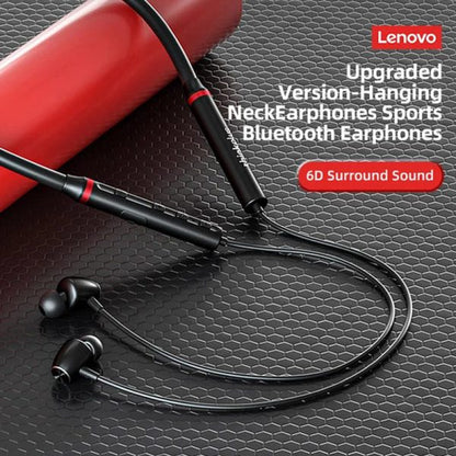 Lenovo He05x 2 Bluetooth 5.0 Earphones Hifi Magnetic Neckband Headset (black)