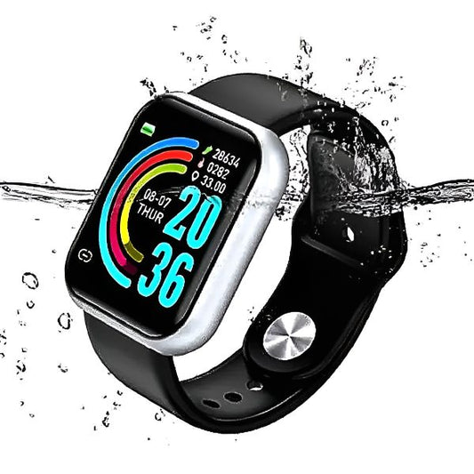 Lh 726 – Smart Bluetooth Touch Screen Watch For Men & Women – Metal Body